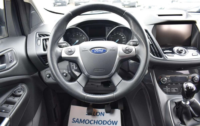 Ford Kuga cena 59800 przebieg: 129824, rok produkcji 2016 z Drawsko Pomorskie małe 667